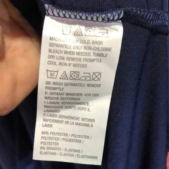 Attitudes By Renee Open front, long sleeve,mid length cardigan, Navy Blue - Picture 8 of 10